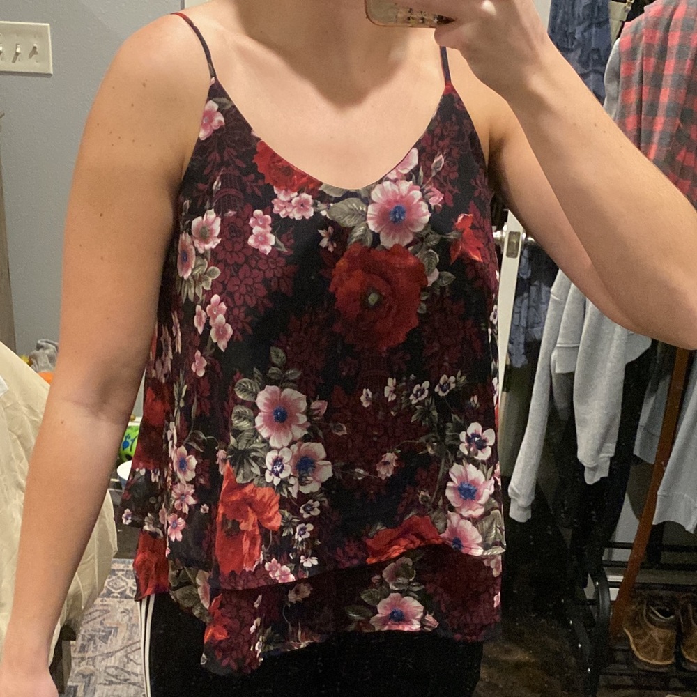 Floral tank top from Fabrík